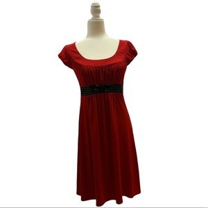 Mini Red Dress Small by Bwear too Byer California